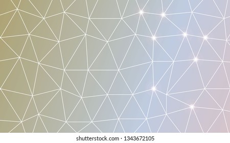 Template background with curved line. Triangles style. Background for your business project. Advert, template screen. Vector illustration. Creative gradient color
