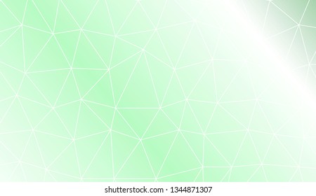 Template background with curved line. Triangles style. For interior wallpaper, smart design, fashion print. Vector illustration. Creative gradient color