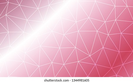 Template background with curved line. Triangles style. For interior wallpaper, smart design, fashion print. Vector illustration. Creative gradient color