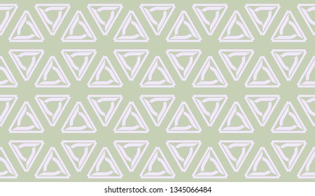 Template background with curved line. Triangles style. Vector illustration. For flyer, screen, business presentation