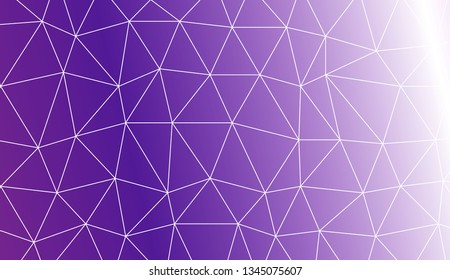Template background with curved line. Triangles style. For interior wallpaper, smart design, fashion print. Vector illustration. Creative gradient color