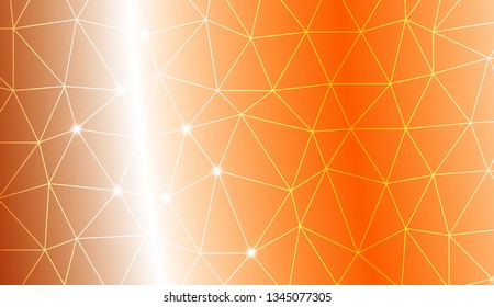 Template background with curved line. Triangles style. For interior wallpaper, smart design, fashion print. Vector illustration. Creative gradient color