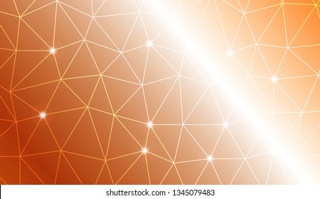 Template background with curved line. Triangles style. For interior wallpaper, smart design, fashion print. Vector illustration. Creative gradient color