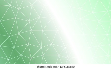 Template background with curved line. Triangles style. For interior wallpaper, smart design, fashion print. Vector illustration. Creative gradient color