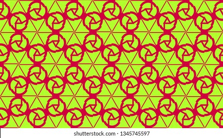 Template background with curved line. Triangles style. Vector illustration. For flyer, screen, business presentation