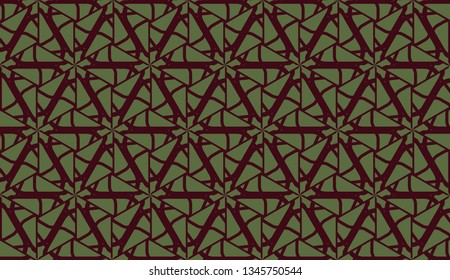 Template background with curved line. Triangles style. Vector illustration. For flyer, screen, business presentation