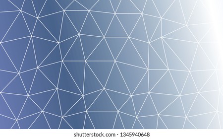 Template background with curved line. Triangles style. For interior wallpaper, smart design, fashion print. Vector illustration. Creative gradient color