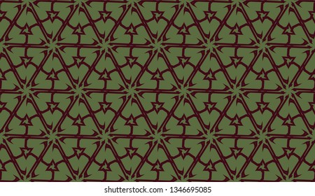 Template background with curved line. Triangles style. Vector illustration. For flyer, screen, business presentation