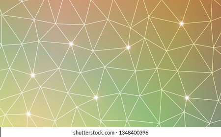 Template background with curved line. Triangles style. For your home interior wallpaper, fashion print. Vector illustration. Blurred Background, Smooth Gradient Texture Color