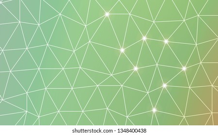 Template background with curved line. Triangles style. For your home interior wallpaper, fashion print. Vector illustration. Blurred Background, Smooth Gradient Texture Color