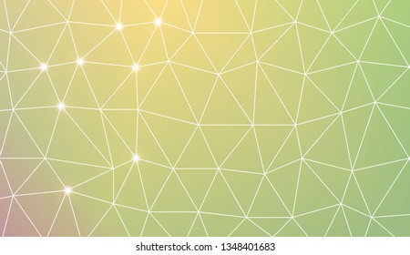 Template background with curved line. Triangles style. For your home interior wallpaper, fashion print. Vector illustration. Blurred Background, Smooth Gradient Texture Color