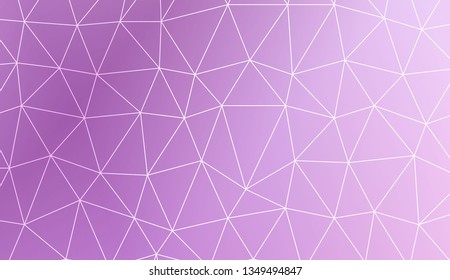 Template background with curved line. Triangles style. For interior wallpaper, smart design, fashion print. Vector illustration. Creative gradient color