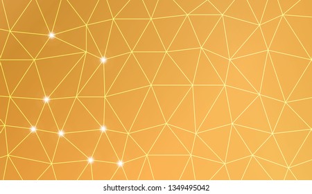 Template background with curved line. Triangles style. For interior wallpaper, smart design, fashion print. Vector illustration. Creative gradient color