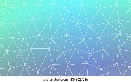 Template background with curved line. Triangles style. For your home interior wallpaper, fashion print. Vector illustration. Blurred Background, Smooth Gradient Texture Color
