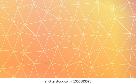 Template background with curved line. Triangles style. For interior wallpaper, smart design, fashion print. Vector illustration. Abstract Gradient Soft Colorful Background