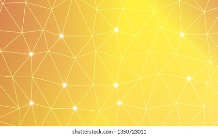 Template background with curved line. Triangles style. For your home interior wallpaper, fashion print. Vector illustration. Blurred Background, Smooth Gradient Texture Color