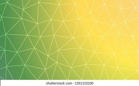 Template background with curved line. Triangles style. For your home interior wallpaper, fashion print. Vector illustration. Blurred Background, Smooth Gradient Texture Color