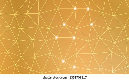 Template background with curved line. Triangles style. For interior wallpaper, smart design, fashion print. Vector illustration. Creative gradient color
