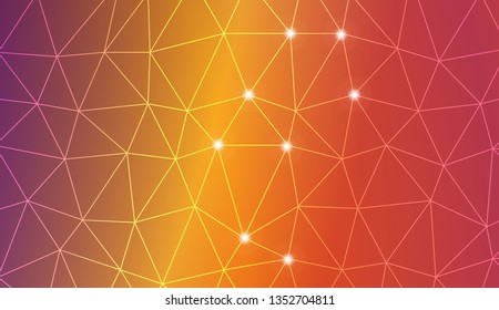 Template background with curved line. Triangles style. For your home interior wallpaper, fashion print. Vector illustration. Blurred Background, Smooth Gradient Texture Color