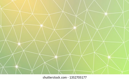 Template background with curved line. Triangles style. For your home interior wallpaper, fashion print. Vector illustration. Blurred Background, Smooth Gradient Texture Color