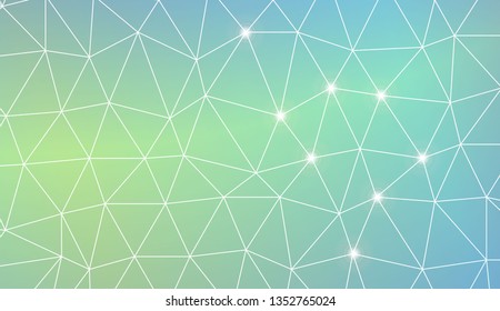 Template background with curved line. Triangles style. For your home interior wallpaper, fashion print. Vector illustration. Blurred Background, Smooth Gradient Texture Color