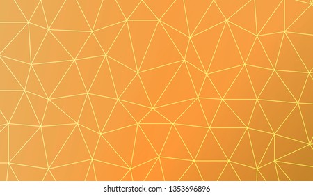 Template background with curved line. Triangles style. For interior wallpaper, smart design, fashion print. Vector illustration. Creative gradient color