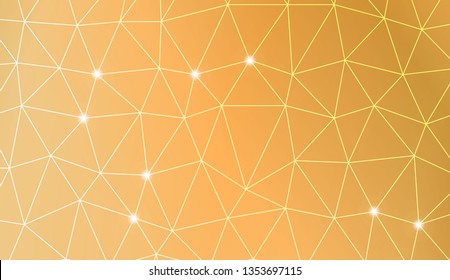 Template background with curved line. Triangles style. For interior wallpaper, smart design, fashion print. Vector illustration. Creative gradient color