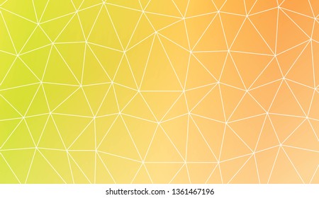 Template background with curved line. Triangles style. For interior wallpaper, smart design, fashion print. Vector illustration. Abstract Gradient Soft Colorful Background