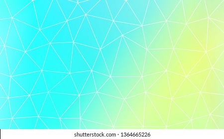 Template background with curved line. Triangles style. For interior wallpaper, smart design, fashion print. Vector illustration. Abstract Gradient Soft Colorful Background