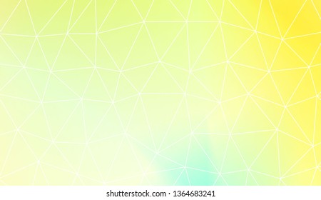 Template background with curved line. Triangles style. For interior wallpaper, smart design, fashion print. Vector illustration. Abstract Gradient Soft Colorful Background
