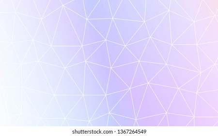 Template background with curved line. Triangles style. For interior wallpaper, smart design, fashion print. Vector illustration. Abstract Gradient Soft Colorful Background