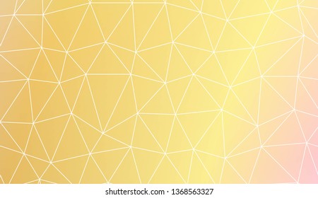 Template background with curved line. Triangles style. For interior wallpaper, smart design, fashion print. Vector illustration. Abstract Gradient Soft Colorful Background