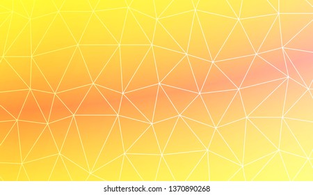 Template background with curved line. Triangles style. For interior wallpaper, smart design, fashion print. Vector illustration. Abstract Gradient Soft Colorful Background