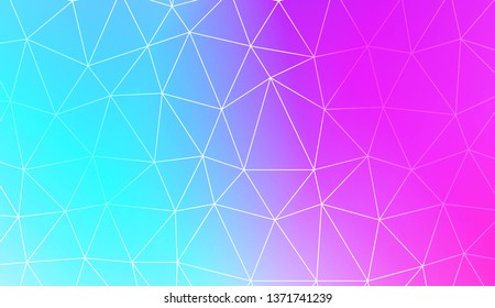 Template background with curved line. Triangles style. For interior wallpaper, smart design, fashion print. Vector illustration. Abstract Gradient Soft Colorful Background
