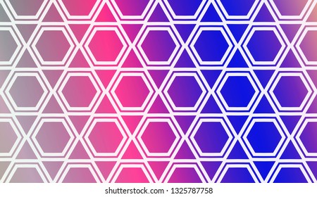 Template Background With Curved Line. Vector Illustration. Abstract Blurred Gradient. For Flyer, Screen, Business Presentation.