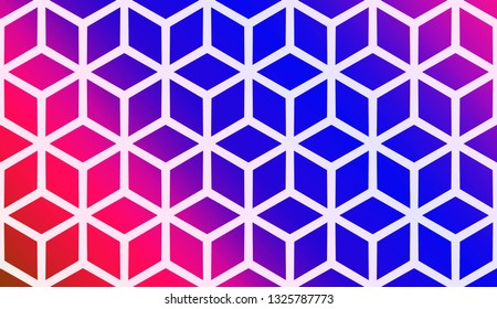 Template Background With Curved Line. Vector Illustration. Abstract Blurred Gradient. For Flyer, Screen, Business Presentation.