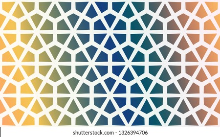 Template Background With Curved Line. Vector Illustration. Abstract Blurred Gradient. For Flyer, Screen, Business Presentation.