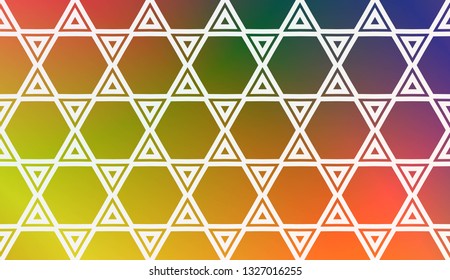 Template Background With Curved Line. Vector Illustration. Abstract Blurred Gradient. For Flyer, Screen, Business Presentation.