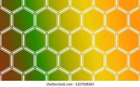 Template Background With Curved Line. Vector Illustration. Abstract Blurred Gradient. For Flyer, Screen, Business Presentation.