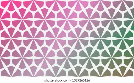 Template Background With Curved Line. Vector Illustration. Abstract Blurred Gradient. For Flyer, Screen, Business Presentation.