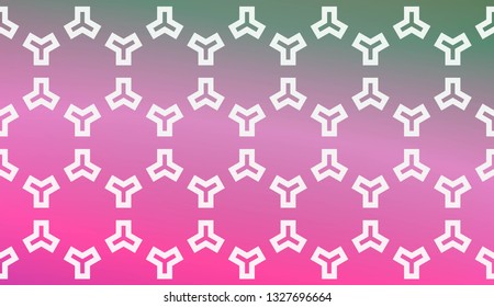 Template Background With Curved Line. Vector Illustration. Abstract Blurred Gradient. For Flyer, Screen, Business Presentation.