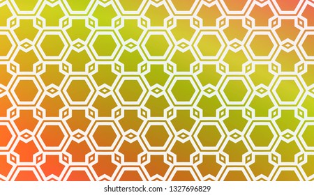 Template Background With Curved Line. Vector Illustration. Abstract Blurred Gradient. For Flyer, Screen, Business Presentation.