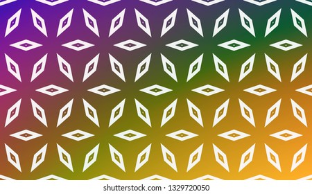 Template Background With Curved Line. Vector Illustration. Abstract Blurred Gradient. For Flyer, Screen, Business Presentation.
