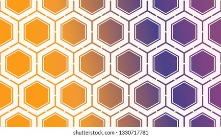 Template Background With Curved Line. Vector Illustration. Abstract Blurred Gradient. For Flyer, Screen, Business Presentation.