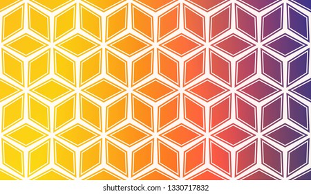 Template Background With Curved Line. Vector Illustration. Abstract Blurred Gradient. For Flyer, Screen, Business Presentation.