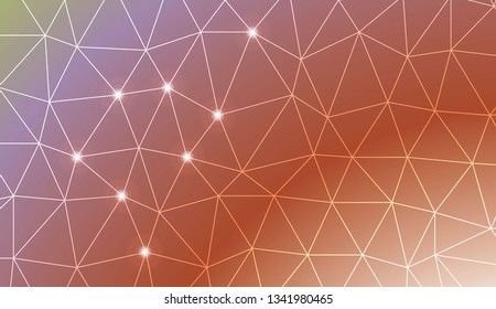 Template background with geometric line. Triangles style. Background for your business project. Advert, template screen. Vector illustration. Creative gradient color