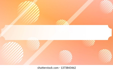 Template Background With Geometric Shape, Lines, Circle. For Template Cell Phone Backgrounds. Vector Illustration with Color Gradient