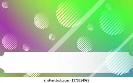 Template Background With Geometric Shape, Lines, Circle. For Template Cell Phone Backgrounds. Vector Illustration with Color Gradient