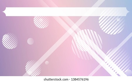 Template Background With Geometric Shape, Lines, Circle. For Template Cell Phone Backgrounds. Vector Illustration with Color Gradient