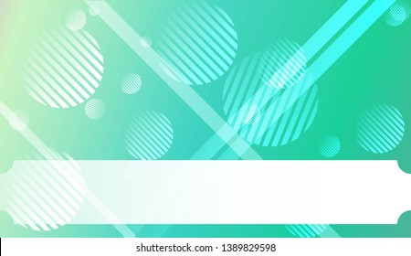 Template Background With Geometric Shape, Lines, Circle. For Template Cell Phone Backgrounds. Vector Illustration with Color Gradient